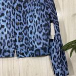 Anthropologie NEW Bagatelle Leopard Denim Trucker Jacket size XS NWT Photo 4