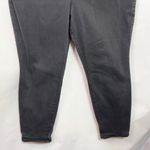 Ann Taylor LOFT Plus Size 26 Jeans Black Skinny High Rise Stretch Denim 1080 Photo 3