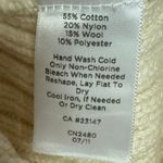 Talbots White Cable Knit Sequin Turtleneck Long Sleeve Pullover Sweater Top M Photo 4