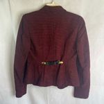 Ann Taylor LOFT Tweed Wool Blend Button Front Jacket Blazer Size 2 (MD) Photo 2