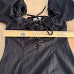 I am gia I.AM.GIA Ayla off shoulder‎ black dress size Medium Photo 4