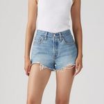 Levi's Levi’s 501 Switch Stitch high rise denim short shorts women’s size 33 Photo 0
