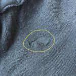 Red Valentino Blue Peplum Long Sleeve Top Photo 7