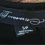 Forever 21 Black and abstract print racerback dress size small Photo 6