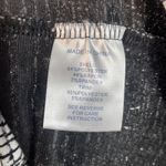 Tyler Boe Women's Textured Knit Shift Dress Black White 3/4 Bell Sleeve Size M Size M Photo 6