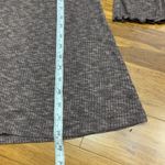 American Eagle  Knit Dress Womens Size Medium Bell‎ Sleeve Ruffle Neck Heathered Photo 8