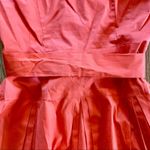 Shoshanna  Designer Fit & Flare Pink Midi Party Dress Womens 10 Photo 5