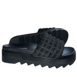 Cougar Perla Water Resistant Platform Slide Sandal Black Size 8 Photo 0