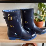 Joules Navy Blue Multi Dog Print Mid Photo 3