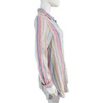 Saint Tropez West St. Tropez Striped 100% Linen Dress Size L Photo 1