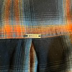 prAna  Alfie Organic Cotton Flannel Button Down‎ Shirt Size Medium Photo 3