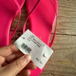 Tkees  Lily Flip Flop Neon Pink size 11 NWT Photo 2