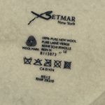 Betmar New York Beret Hat Womens One Size 100% Wool Felt Cream Beanie Vintage Photo 2