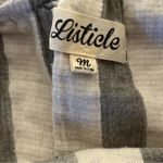 Anthropologie Listicle Striped One Shoulder Pullover DRESS Ruffles medium Photo 5