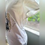 Oscar de la Renta  Print White Tee Shirt Photo 1