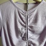 Wild Fable Women's Light Purple Lace-Up Cozy Knit Blouse - Size XXL - NWT Photo 3