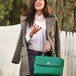 J.Crew NWT Captain Coat in Jeweled Houndstooth sz 4 Photo 5