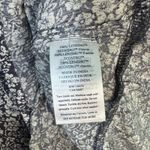 Faherty Sirene Navy Tiered Mini Dress White Ditsy Florals Knee Length X-Large XL Photo 6