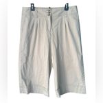 Loft Marissa Women’s Tan Cropped Culotte Wide Leg Pants Gaucho. Size 12 Photo 1