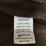 Something Navy  Women's Long Sleeve Crew Neck Pullover Sweatshirt Top Size XXS Photo 4