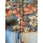 Lily White Women's 2XL Floral Crop Top Square Neck Puff Sleeve Photo 4