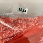 Fresh Produce Women's Red Floral Print Twist Front Stretchy Casual Top Size L Photo 10