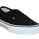 Vans NIB- Authentic Sidewall Canvas
Black Low Sneaker Women's Size 5.5 Photo 4