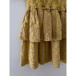 Cleobella  Luna Mini Dress Camellia Print $208 Organic Cotton Smocked S EUC Photo 9