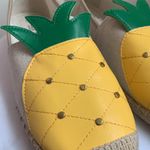 Cushion Walk by Avon Novelty Tropical Pineapple Espadrille Loafers (Sz 9) New Yellow Photo 3