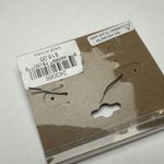 Erica Lyons Glass Grey/Cream/Brown Hues Bead Beaded Pierced Dangle Drop Earrings Silver Photo 4