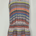 Mossimo Supply Co Women's Elastic Waist Dress Swim Cover Up Multicolor Medium Orange Photo 0