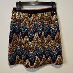Anthropologie maeve by zig zag sequin skirt size 0 Photo 1