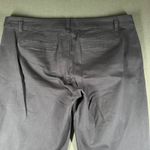 AERO Skinny Ankle Pants Womens 16 Long Navy Casual Chino Stretch Flat Front Blue Photo 14