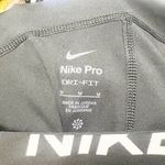 Nike pro Dri fit women’s black spell out training leggings new Photo 13