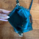 Cole Haan  Green Snakeskin Embossed Leather Bag Photo 12