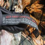 Free People Green Leaf Print The Way Home Short Size Small Photo 3