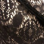 Alberto Makali  Black & White Lace Cropped Jacket Photo 5
