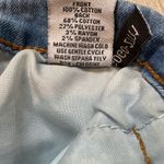 Flying Angel Y2K Baggy Bow Embroidered Jeans, Sz 5/27 Blue Photo 13