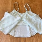 Sam Edelman  Flowy Cami Crop Top in Pale Mint Green Photo 5