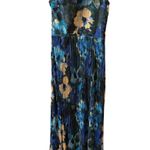 Dress the Population Bella Floral Gown Cobalt Multi Small Photo 5