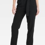 Grace Karin  - Women's Super-High Rise Tapered Ankle Pull-On Paperbag Pants Photo 0