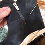 Coach | Black Suede Wedge Oakdale booties size 8.5 Photo 3