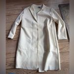 ZARA  white coat size m Photo 0