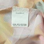 Misook FLAWED Mislook Women's S Long Maxi Dress Orange Yellow 1/2 Sleeve 100% Polyester Photo 8