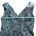 Scarlett Women's Floral Lace Sheath Dress Size 16 Silver Sleeveless V-Ne… Photo 8