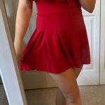 Red Boutique Off The Shoulder Romper Size 4 Photo 1