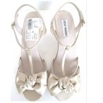 Steve Madden  'Gramicy' Champagne Satin Heels 9.5M Photo 5