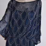 Cache Stunning Art Deco style beaded slip dress NWT Photo 9