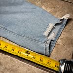 American Eagle  Womens Stretch Curvy Mom Jeans Sz 14 Distressed Photo 6