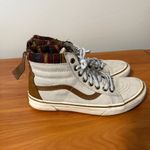 Vans Women Sk8-Hi Mte Grey/Brown Lace Up Sneaker Shoe Leather Hi Top Scotchgard Photo 4
